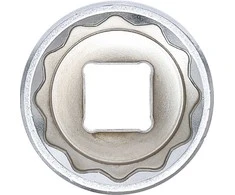 10625 BGS 28 mm 12-briaunis lizdas 1/2