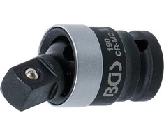 Grąžtas 190 Adapteris šarnyrinis, atsparus smūgiams, juodas 1/2x 1/2 BGS