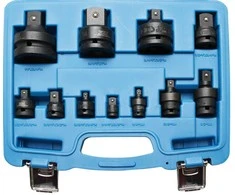 Grąžtas 25140 adapterių komplektas, juodas BGS