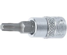 Grąžtas Bgs Technic Antgalis įpresuotas į galvutę | 6.3 mm (1/4") | T-Star (Torx) T25 (2593)