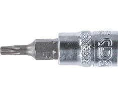 2595 BGS T15 T-STAR torx galvutė 1/4