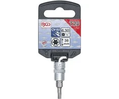 Grąžtas Bgs Technic Antgalis įpresuotas į galvutę | 6.3 mm (1/4") | T-Star (Torx) T20 (2592)