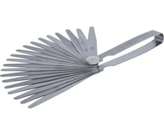 3083 Užpildo matuoklis 20 lapelių, 0.05-1mm T2 I 100 mm gylio BGS