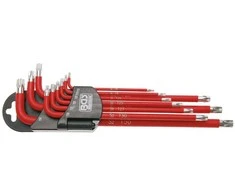 35105 „Torx“ raktų kompl. ilgi, magn. T10-T50 BGS