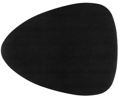 Galda paliktnis 4Living Stone juodas 31x42cm 332974