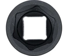 Bgs Technic Galvutė smūginė šešiakampė | 12,5 mm (1/2") | 22 mm (5222)