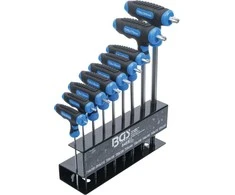 Bgs Technic T rankenos veržliarakčių rinkinys | T-Star (Torx) T10 - T50 | 9 vnt. (8485)