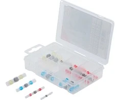 Bgs Technic Litavimo jungčių asortimentas | su susitraukiančiu vamzdeliu | 30 vnt. (85222)