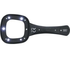 Bgs Technic Didinamasis stiklas / lupa | LED (85865)
