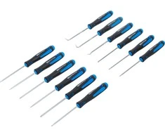Grąžtas Bgs Technic Precizinių atsuktuvų ir kabliukų rnkinys | 12 vnt. (8833)