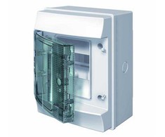 ABB Rozdzielnica modułowa natynkowa hermetyczna Mistral65 1x4 4M IP65 drzwi transp. 65P04X12 1SL1200A00