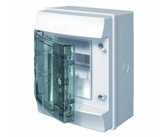 ABB Rozdzielnica modułowa natynkowa hermetyczna Mistral65 1x4 4M IP65 drzwi transp. 65P04X12 1SL1200A00