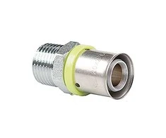 Adapteris Arco 8724, 16mm x 1/2", žalvaris