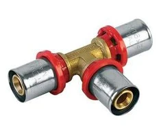 Adapteris TDM Brass 1645, 90 °, 26mm, žalvaris