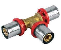 Adapteris TDM Brass 1645, 90 °, 26mm x 20mm x 20mm, misiņš