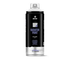 Aerosola krāsa radiatoriem Montana Mtn Pro, preču zīmes, balta, 0.4 l