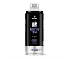 Aerozoliniai radiatorių dažai Montana Mtn Pro, paprastieji, balta sp., 0.4 l