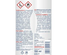 Aerozolis nuo kandžių Bros, 150 ml