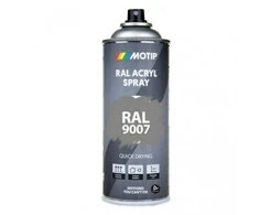 Motip Ral 9007 high gloss pilkas aliuminio