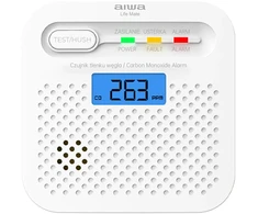 Aiwa Y100A-AA ANZEN S1 Carbon Monoxide Alarm, Baltas