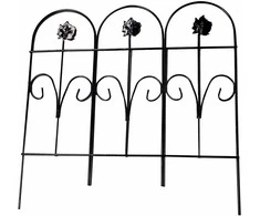 Aizsargbarjera Garden Center, 30 cm x 0.03 cm x 30 cm, melna