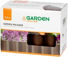 Aizsargbarjera Garden Center Eco, 240 cm x 17 cm, brūna krās., 10 gab.