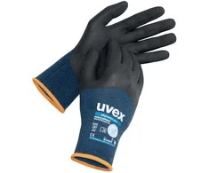 Pirštinės Uvex Phynomic Pro, mėlynos, drėgnai, tepaluotai aplinkai 8 dydis