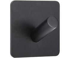 Kabliukas Domoletti Corfu, 32 mm x 45 mm x 45 mm, juodos spalvos.