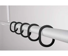 Kabliukai RIDDER 49310, 4×19×20 mm, juodi, 12 vnt.