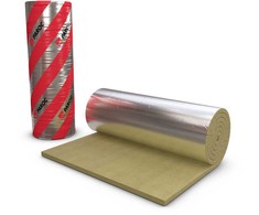 Akmens vata Paroc LAMELLA MAT ALUCOAT, 800 cm x 50 cm x 3 cm
