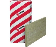 THI Akmens vata PAROC Ultra, matmenys 75 x 610 x 1220 mm, 1 pak. - 7,44 m2, universalios vatos plokstes,