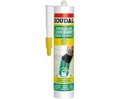 Soudal Acryrub pilkas 280ml-dažomas hermetikas