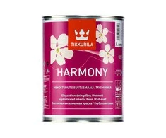 Sienų ir lubų dažai TIKKURILA HARMONY, visiškai matiniai, baltos sp., A bazė, 900 ml