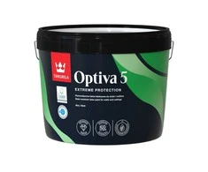 Akriliniai dažai Tikkurila Optiva 5, balta sp., 9 l