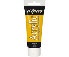 Akriliniai dažai C. KREUL 28351, 75 ml, auksiniai
