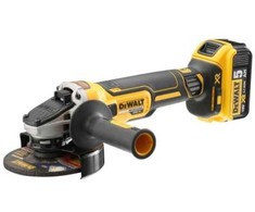 Akumuliatorinis kampinis šlifuoklis Dewalt DCG405P2-QW, 18 V