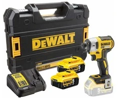 Akumuliatorinis suktuvas Dewalt DCF887P2-QW DCF887P2-QW, 18 V, 5000 mAh