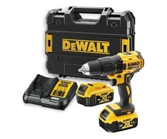 Grąžtas Akumulatora skrūvgriezējs - urbis ar bateriju Dewalt DCD777M2T-QW, 18 V, 4 Ah