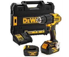 Grąžtas Akumuliatorinis smūginis gręžtuvas-suktuvas Dewalt DCD709M2T, 18 V, 2x4 Ah