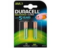 Įkraunami elementai DURACELL AAA. 850 mAh. 2 vnt.