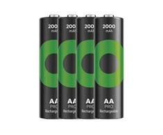 Įkraunami elementai GP RECYKO AA. 2000mAh. 4 vnt.