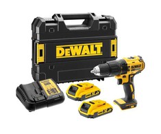 Grąžtas Akumuliatoriniai smūginiai gręžtuvai Dewalt DCD778D2T-QW, 18 V, 2 Ah