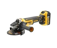 Akumuliatorinis kampinis šlifuoklis Dewalt DCG405P2-QW, 18 V