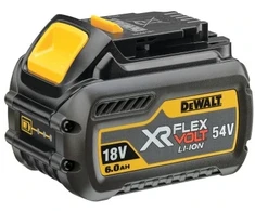 Akumuliatorius DeWALT DCB546 6.0Ah 18/54V FLEXVOLT