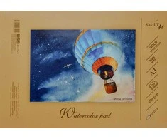 Akvarelinis sąsiuvinis SMLT, A3, 200 g, klijuotas, (20) 0708-210