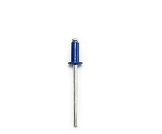Alumīnija kniedes ar pusapaļu galvu Haushalt RAL5010, 3.2 mm x 8 mm, 50 gab.