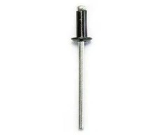 Alumīnija kniedes ar pusapaļu galvu Haushalt RAL9005, 3.2 mm x 8 mm, 50 gab.