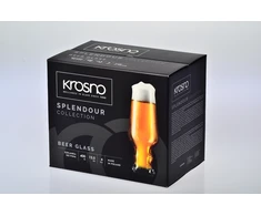 Krosno Alaus taurių komplektas Splendour, stiklas, 0.4 l, 6 vnt.