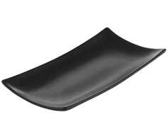 Lėkštė Ambition Salsa 26.5x12.5cm juoda