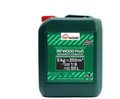 Antiseptikas RP WOOD Profi, žalios spalvos, 5 l